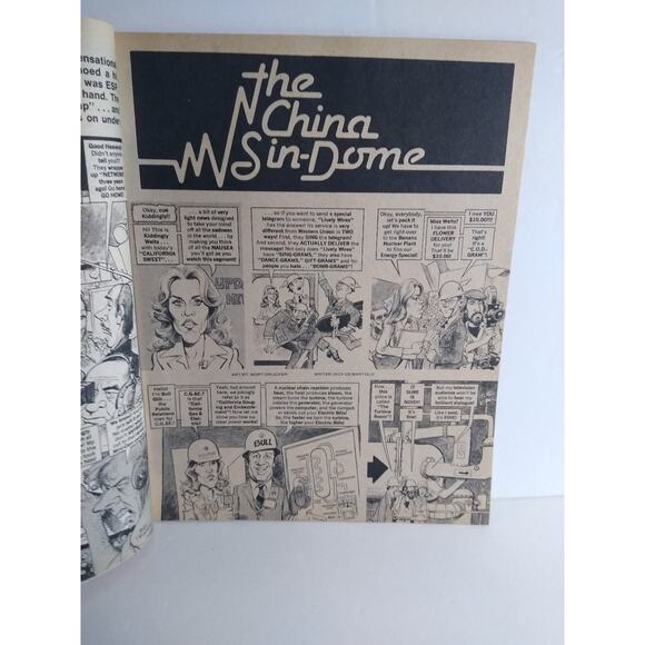 MAD Magazine #211 Mad Dec. 1979 Vintage Comic Book China Syndrome Chips TV Show - Picture 3 of 5